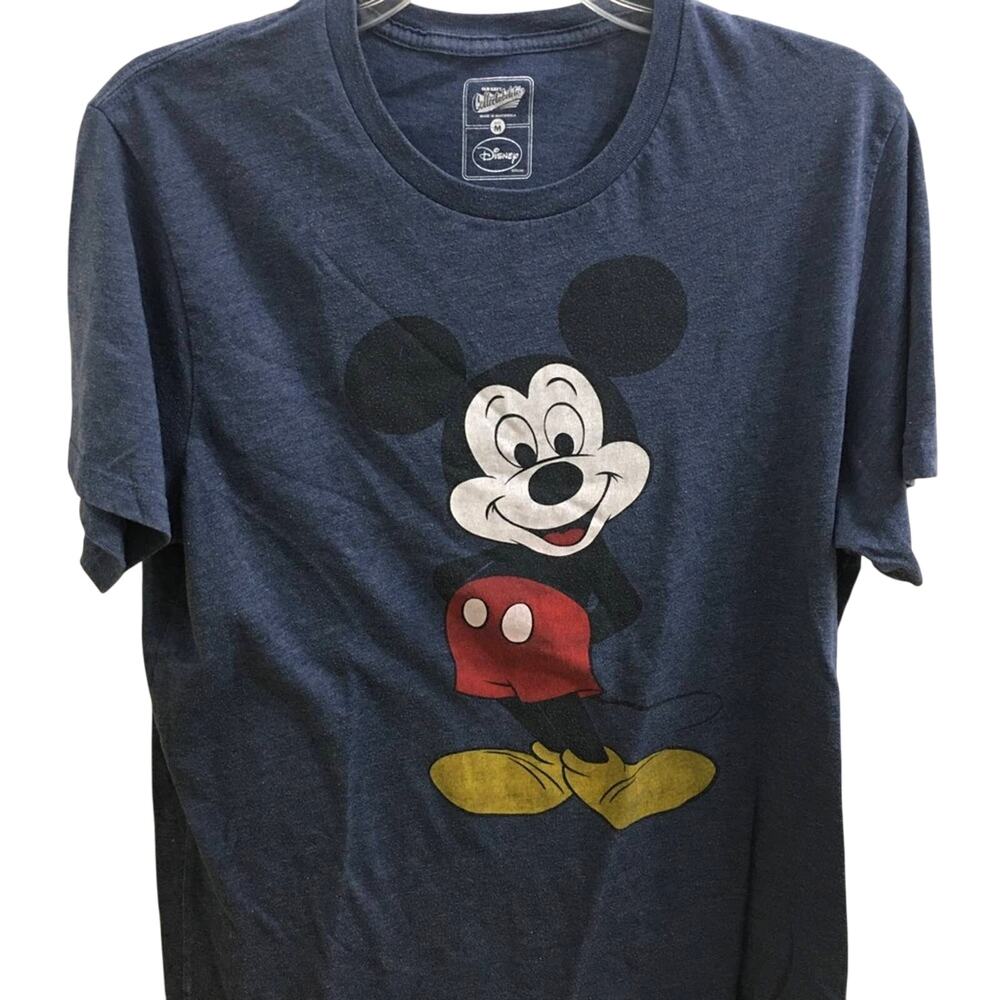 Mickey Mouse Old Navy Disney Collectabilitees Men's Tee Shirt T-Shirt Retro EUC,